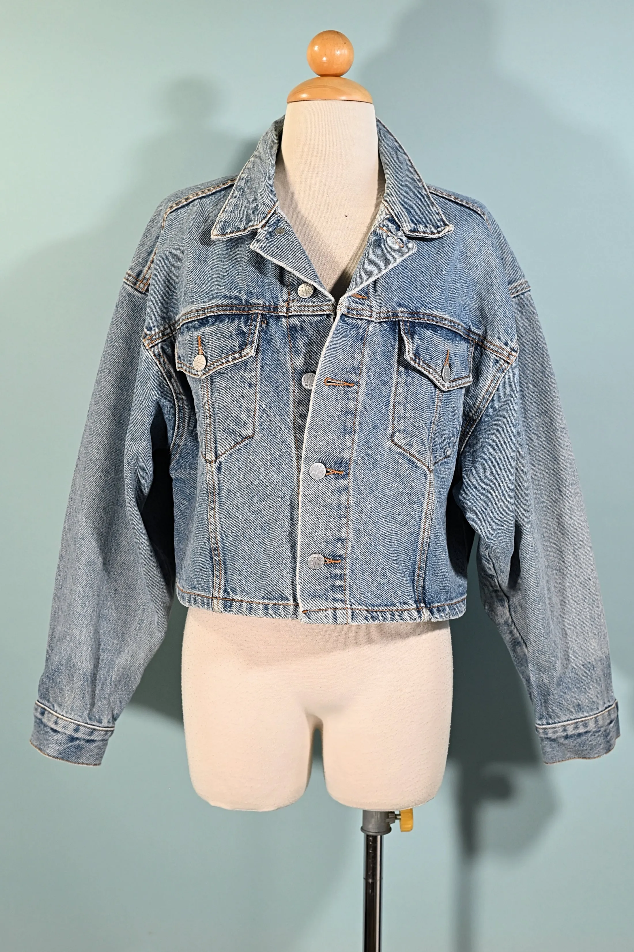 1980s Bongo Denim Cropped Jacket, by Gene Montesano M